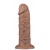 Коричневый фаллоимитатор Cubby dildo - 26,6 см. - Lovetoy