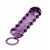 Закрытая фиолетовая насадка с пупырышками SAMURAI PENIS SLEEVE PURPLE - 14,5 см. - NMC - в Ачинске купить с доставкой