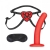 Красный поясной фаллоимитатор Red Heart Strap on Harness   5in Dildo Set - 12,25 см. - Lux Fetish - купить с доставкой в Ачинске