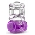 Фиолетовое эрекционное виброкольцо One Night Stand Vibrating C-Ring - Blush Novelties - в Ачинске купить с доставкой
