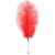 Красное страусовое пёрышко - ToyFa - купить с доставкой в Ачинске