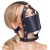 Черный намордник с кляпом-шаром Head Harness With A Gag - Orion - купить с доставкой в Ачинске