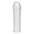 Текстурированная насадка на пенис Clear Textured Penis Enhancing Sleeve Extension - 16,5 см. - BlueLine - в Ачинске купить с доставкой