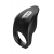 Черное эрекционное виброкольцо Vibro Lust Ring - MALESATION - в Ачинске купить с доставкой