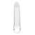 Прозрачная насадка-удлинитель 8.8’’ Extender With Ball Strap - 23,6 см. - Dream Toys - в Ачинске купить с доставкой