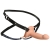 Телесный полый страпон на черных регулируемых ремешках 2’’ Erection Smooth Silicone Penis Sheath - XR Brands - купить с доставкой в Ачинске