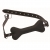 Черный кляп в форме косточки Hound Adjustable Dog Bone Gag - XR Brands - купить с доставкой в Ачинске