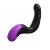 Черно-фиолетовый вибромассажёр простаты Hyper-Pulse P-Spot Massager - Pipedream - в Ачинске купить с доставкой