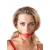 Силиконовый кляп-шар на чёрных ремешках Red Gag silicone - Orion - купить с доставкой в Ачинске