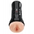 Телесный мастурбатор-вагина в черной колбе Super Luscious Lips XXL - Pipedream - в Ачинске купить с доставкой