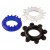 Набор из 3 эрекционных колец разного цвета и рельефа - Boys of Toys - в Ачинске купить с доставкой