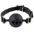 Силиконовый кляп-шар с отверстиями для дыхания Silicone Breathable Ball Gag Small - Pipedream - купить с доставкой в Ачинске