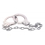 Наручники из металла с длинной цепочкой CHROME HANDCUFFS METAL HANDCUFFS W. KEY - NMC - купить с доставкой в Ачинске