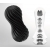 Мастурбатор FLEX Rocky Black с плотным рельефом - Tenga - в Ачинске купить с доставкой