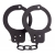 Чёрные наручники из листового металла BONDX METAL CUFFS BLACK - Dream Toys - купить с доставкой в Ачинске