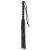 Чёрная мини-плеть из резины Rubber Mini Whip - 22 см. - Blush Novelties - купить с доставкой в Ачинске