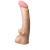 Телесная насадка REAL Standard с усиками на основании - 19 см. - LOVETOY (А-Полимер) - купить с доставкой в Ачинске