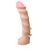 Насадка REAL Standard со спиралевидным узором - 19 см. - LOVETOY (А-Полимер) - купить с доставкой в Ачинске