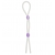 Прозрачное эрекционное кольцо-лассо SILICONE LASSO COCK RING DUAL BEADS - NMC - в Ачинске купить с доставкой