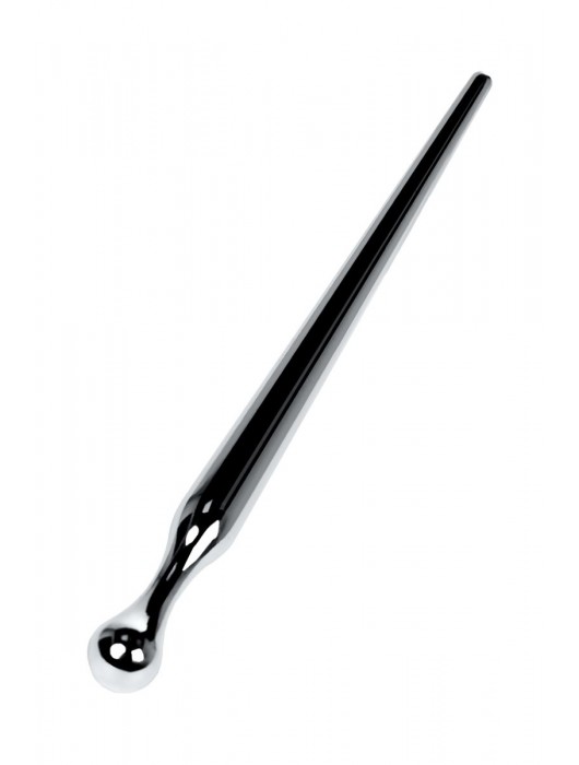 Серебристый уретральный плаг-игла TOYFA Metal - 10 см. - ToyFa - купить с доставкой в Ачинске