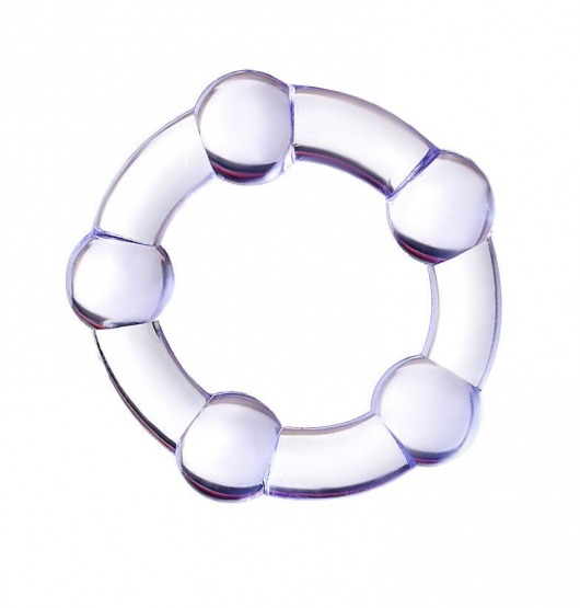 Фиолетовое эрекционное кольцо A-Toys - A-toys - в Ачинске купить с доставкой