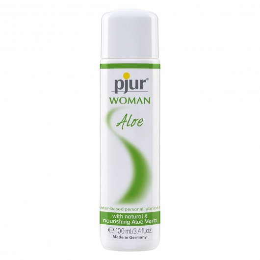 Лубрикант на водной основе pjur WOMAN Aloe - 100 мл. - Pjur - купить с доставкой в Ачинске