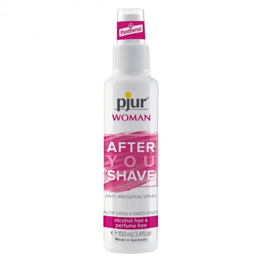 Спрей после бритья pjur WOMAN After You Shave Spray - 100 мл. - Pjur - купить с доставкой в Ачинске