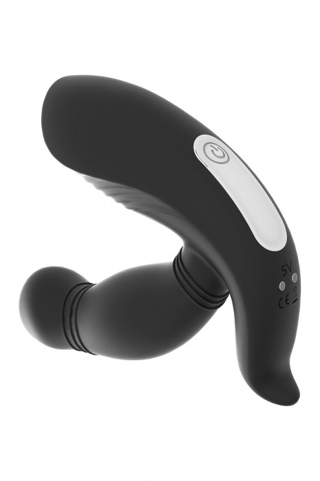 Черный вибромассажер простаты PROSTATE HERO - Dream Toys - в Ачинске купить с доставкой
