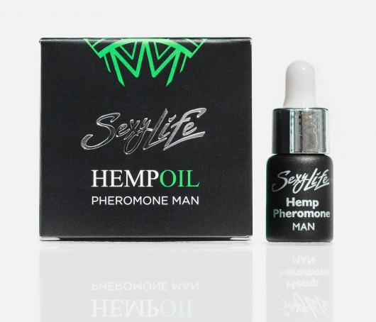 Мужские духи с феромонами Sexy Life HEMPOIL man - 5 мл. -  - Магазин феромонов в Ачинске