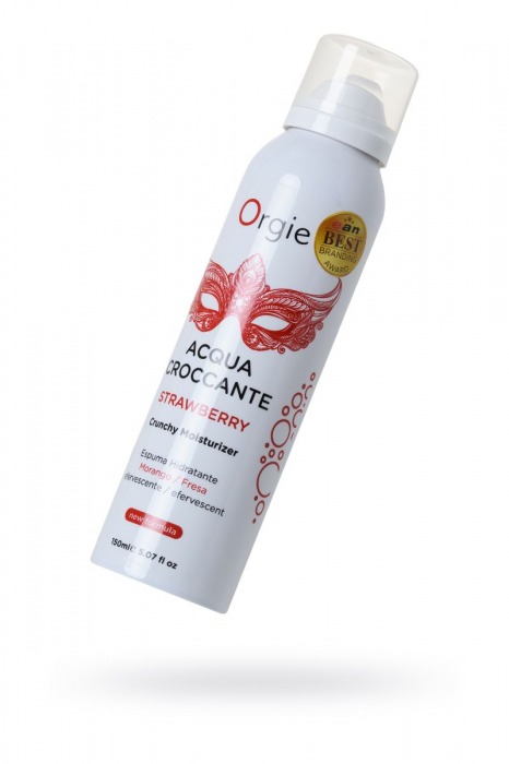 Шипучая увлажняющая пена для чувственного массажа Orgie Acqua Croccante - 150 мл. - ORGIE - купить с доставкой в Ачинске
