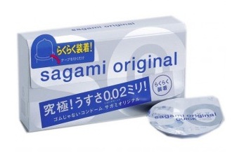 Ультратонкие презервативы Sagami Original QUICK - 6 шт. - Sagami - купить с доставкой в Ачинске