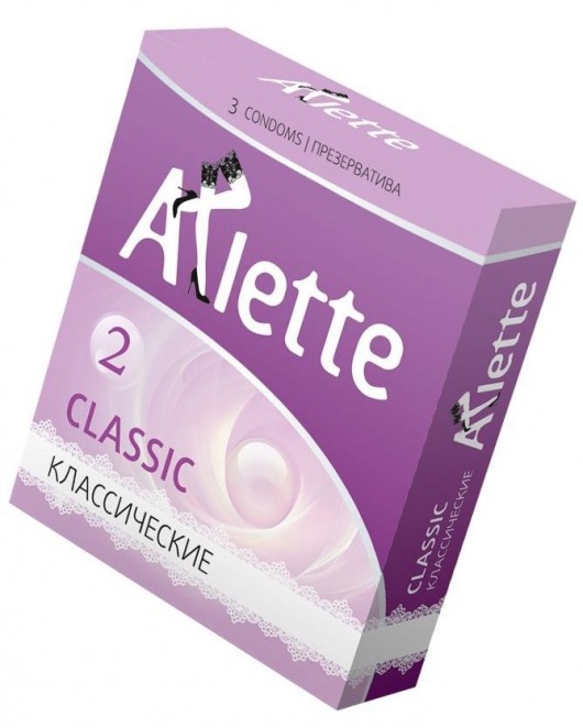 Классические презервативы Arlette Classic - 3 шт. - Arlette - купить с доставкой в Ачинске