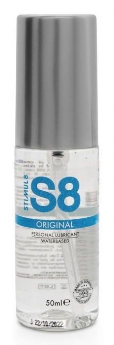 Универсальный лубрикант на водной осноdе S8 Original Lube - 50 мл. - Stimul8 - купить с доставкой в Ачинске