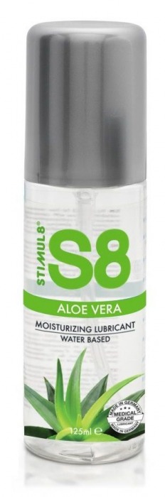 Лубрикант на водной основе S8 Aloe Vera Lube - 125 мл. - Stimul8 - купить с доставкой в Ачинске