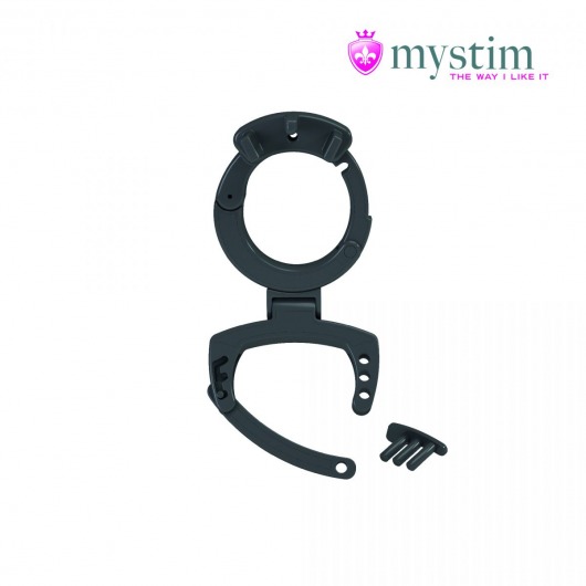 Пояс верности с электростимуляцией Pubic Enemy No 3 - MyStim - купить с доставкой в Ачинске