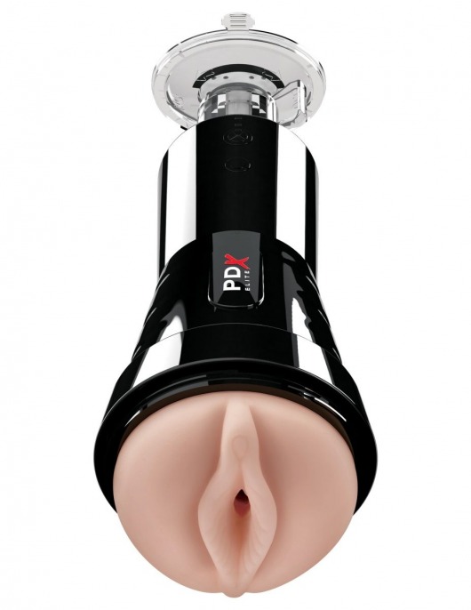 Телесный вибромастурбатор-вагина Cock Compressor Vibrating Stroker - Pipedream - в Ачинске купить с доставкой