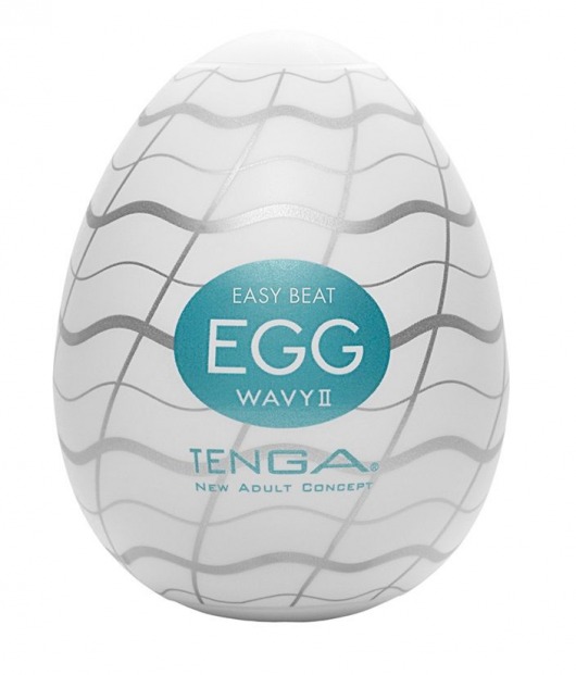 Мастурбатор-яйцо EGG Wavy II - Tenga - в Ачинске купить с доставкой