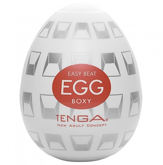 Мастурбатор-яйцо EGG Boxy - Tenga - в Ачинске купить с доставкой