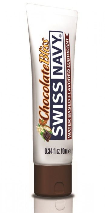 Лубрикант с ароматом шоколада Swiss Navy Chocolate Bliss Lube - 10 мл. - Swiss navy - купить с доставкой в Ачинске