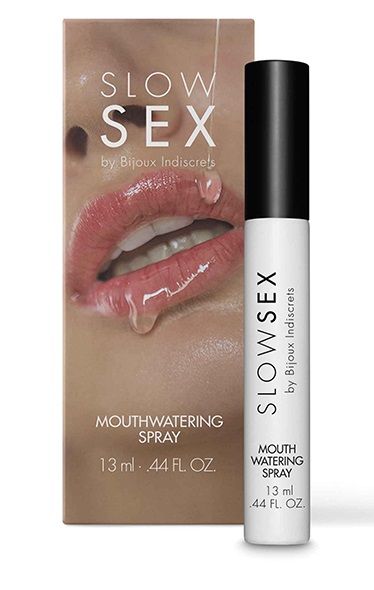 Спрей для усиления слюноотделения Slow Sex Mouthwatering Spray - 13 мл. - Bijoux Indiscrets - купить с доставкой в Ачинске
