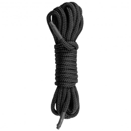 Черная веревка для бондажа Easytoys Bondage Rope - 5 м. - Easy toys - купить с доставкой в Ачинске