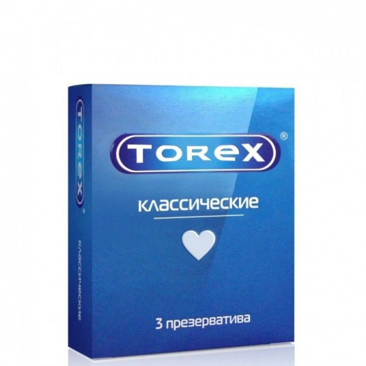 Гладкие презервативы Torex  Классические  - 3 шт. - Torex - купить с доставкой в Ачинске