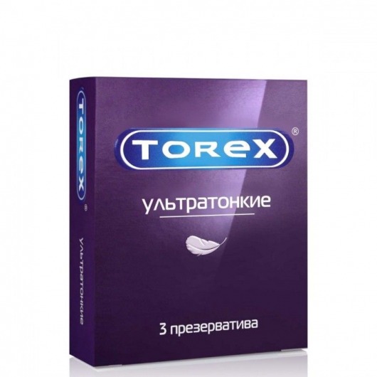 Презервативы Torex  Ультратонкие  - 3 шт. - Torex - купить с доставкой в Ачинске