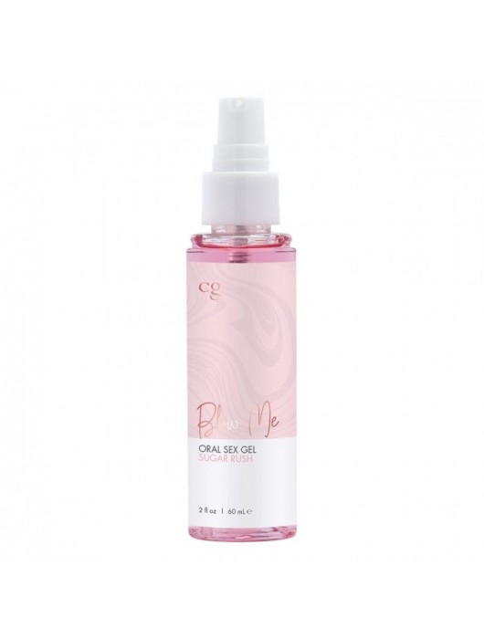 Гель для орального секса Sugar Rush с ароматом сладкой ваты - 60 мл. - CG - купить с доставкой в Ачинске
