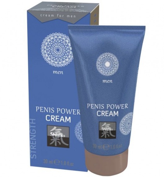 Возбуждающий крем для мужчин Penis Power Cream - 30 мл. - Shiatsu - купить с доставкой в Ачинске