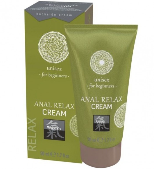 Анальный крем Anal Relax Cream - 50 мл. - Shiatsu - купить с доставкой в Ачинске