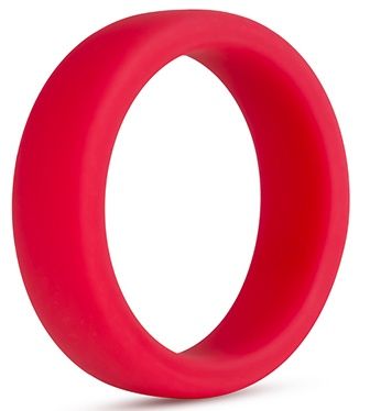 Красное эрекционное кольцо Silicone Go Pro Cock Ring - Blush Novelties - в Ачинске купить с доставкой