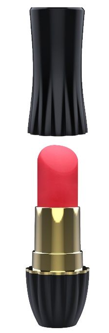 Клиторальный стимулятор-помада LIPSTICK - 9,3 см. - Dream Toys - купить с доставкой в Ачинске