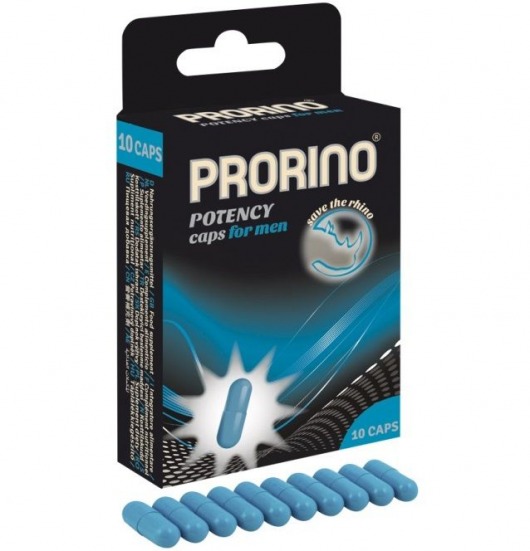 БАД для мужчин ero black line PRORINO Potency Caps for men - 10 капсул - Ero - купить с доставкой в Ачинске