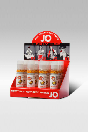 Лубрикант с ароматом персика JO Flavored Peachy Lips - 30 мл. - System JO - купить с доставкой в Ачинске